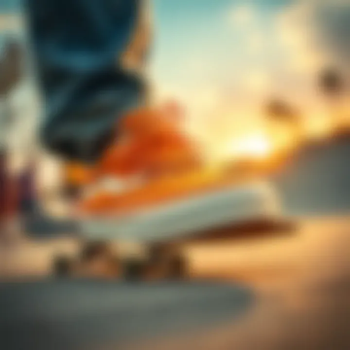 Magnificent Exploring the Allure of Orange Butterfly Vans: A Cultural Icon in Skateboarding