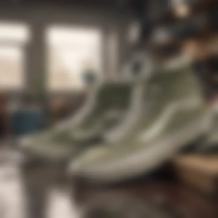 Eco-friendly production of sneakers