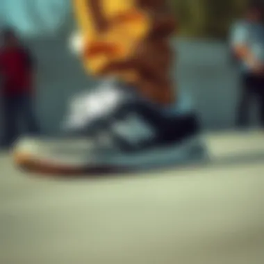 Durability Features of New Balance Skate Footwear A comparison of the durability features of New Balance wide skate shoes against competitors
