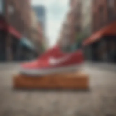 Nike Janoski shoes in an urban environment showcasing their versatility