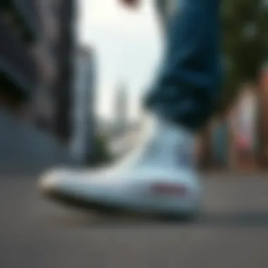 Notable Exploring the Converse Chuck Taylor All Star High White: A Skateboarding Perspective Notable Exploring the Converse Chuck Taylor All Star High White: A Skateboarding Perspective