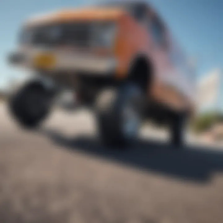 An intricate close-up of an independent skateboarding truck showcasing its design and components.