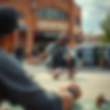 Community Engagement: Skateboarding Events at Concord Mills Community event promoting skateboarding at Concord Mills