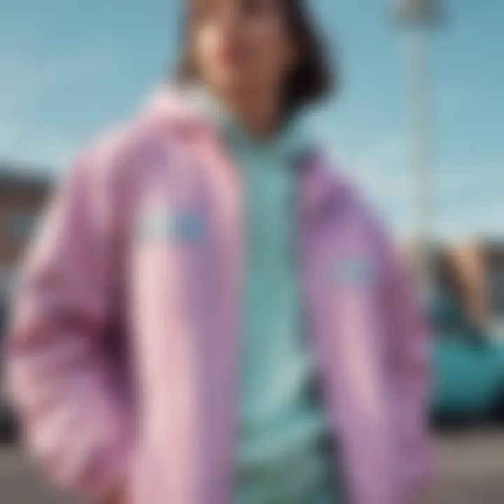 A collection of pastel windbreakers in various styles