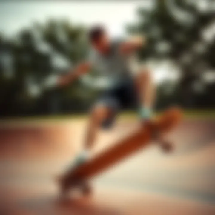 Skateboarder in Action with Vans Black Primary Volley Shorts Skateboarder wearing Vans Black Primary Volley Shorts in action at a skatepark.