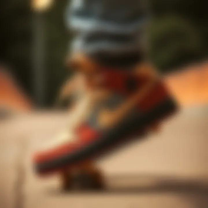 A graphic illustrating the impact of Hyper C raw shoes on skate culture trends.