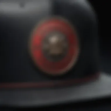 Close-up of the Independent Truck Company hat's unique stitching and logo