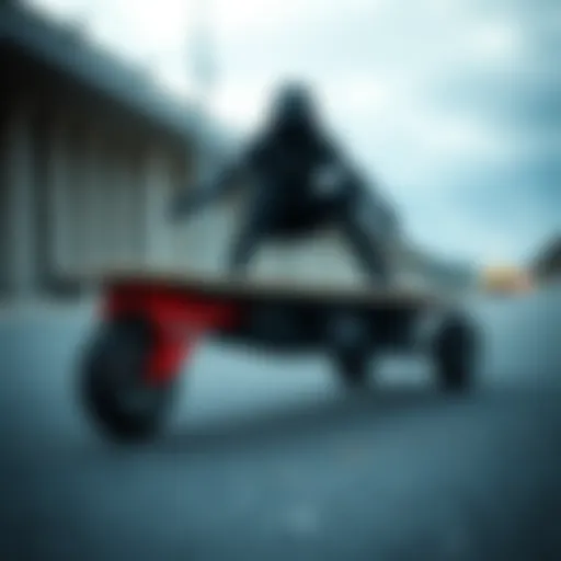 Sleek design showcasing the Teamgee H5 37 electric skateboard