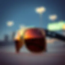 Iconic Oakley sunglasses capturing the essence of 1980s skate culture