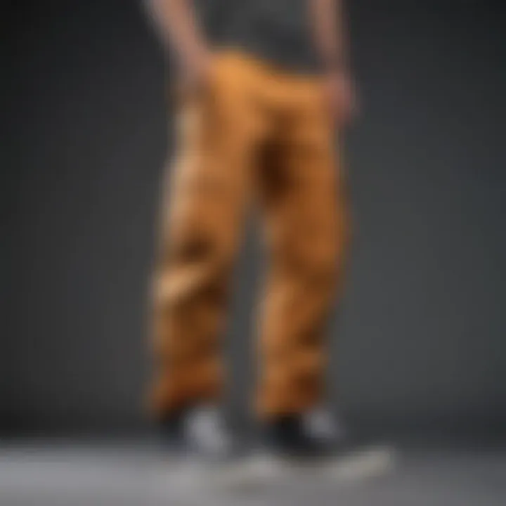 Historical evolution of baggy skater cargo pants