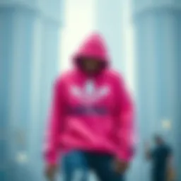 The Hot Pink Adidas Hoodie: A Cultural Phenomenon in Skateboarding Fashion Introduction
