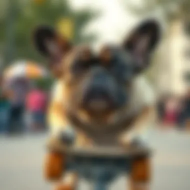 The Intersection of French Bulldogs and Skateboarding Culture Summary The Intersection of French Bulldogs and Skateboarding Culture Summary