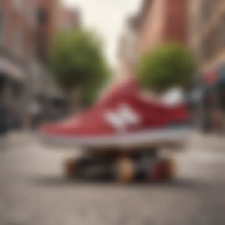 Historical development of New Balance in skateboarding