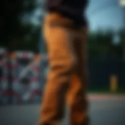 The Utility and Style of Dickies Brown Work Pants in Skate Culture Introduction