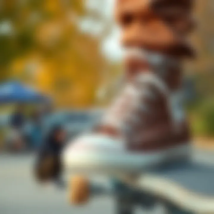 The Versatility of Brown Hightop Platform Converse in Skate Culture Summary