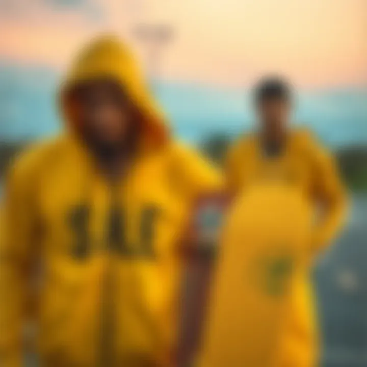 Sustainable Maintenance Practices An eco-friendly approach to maintaining the yellow zip-up hoodie