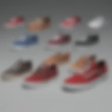 Variety of Vans Kyle Walker Pro Shoe Styles A collection of Vans Kyle Walker Pro shoes in various colors and styles