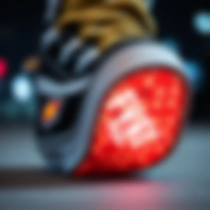 Close-up of Vans Pro shoe technology showcasing grip and cushioning