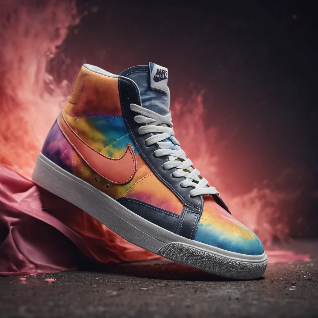 blazer mid tie dye